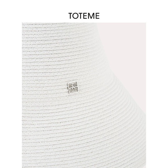 Toteme Elegant woven straw hat - Picture 4 of 6